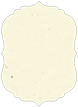 Milkweed Crenelle Flat Card 4 1/2 x 6 1/4