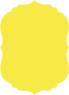 Lemon Drop Crenelle Flat Card 5 x 7 - 25/Pk