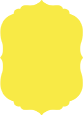 Lemon Drop Crenelle Flat Card 5 x 7