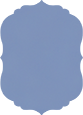 Adriatic Crenelle Flat Card 5 x 7