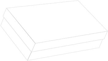 White Gift Box 13 x 19 x 4 1/2