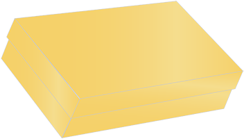 Gold Gift Box 13 x 19 x 4 1/2