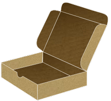 Kraft Mailer Box 7 x 7 x 2