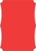 Rouge Deco Card 3 1/2 x 5 - 25/Pk