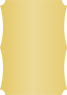 Gold Deco Card 3 1/2 x 5