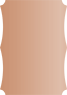 Copper Deco Card 3 1/2 x 5