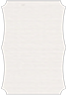 Linen Natural White Deco Card 3 1/2 x 5