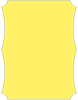 Factory Yellow Deco Card 4 1/4 x 5 1/2 - 25/Pk