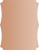 Copper Deco Card 4 1/4 x 5 1/2