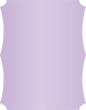 Violet Deco Card 4 1/4 x 5 1/2