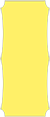 Factory Yellow Deco Card 4 x 9 1/4 - 25/Pk