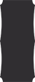 Black Deco Card 4 x 9 1/4 - 25/Pk