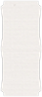 Linen Natural White Deco Card 4 x 9 1/4