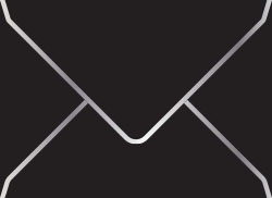 Bordered Envelopes A7 (5 1/4 x 7 1/4) Black/Silver Border - Text 32 lb - 10/pk