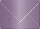 Metallic Purple Booklet Envelope 6 x 9 - 50/Pk