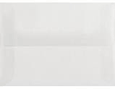 Translucent Clear Square Flap Booklet Envelope 6 x 9 - 25/Pk