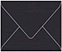 Linen Black Gift Card Envelope 2 5/8 x 3 5/8 - 25/Pk