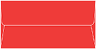 Colorplan Bright Red (Rouge) #10 Envelope 4 1/8 x 9 1/2 - 91 lb . - 50/Pk