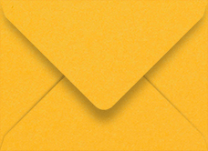 Keaykolour Indian Yellow A2 (4 3/8 x 5 3/4) Envelope - 50/pk