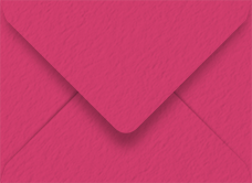Colorplan Hot Pink A2 Envelope 4 3/8 x 5 3/4 - 91 lb . - 50/Pk