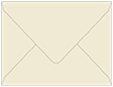 Lettra Ecru White A2 Envelope 4 3/8 x 5 3/4 - 50/Pk