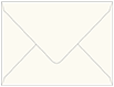 Lettra Pearl White A2 Envelope 4 3/8 x 5 3/4 - 50/Pk