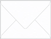 Bright White Dutch Felt A2 Envelope 4 3/8 x 5 3/4 - 50/Pk