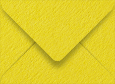 Colorplan Factory Yellow A6 Envelope 4 3/4 x 6 1/2 - 91 lb . - 50/Pk