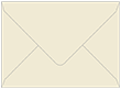Lettra Ecru White A6 Envelope 4 3/4 x 6 1/2 - 50/Pk