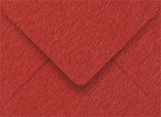 Colorplan Vermilion A7 Envelope 5 1/4 x 7 1/4 - 91 lb . - 50/Pk