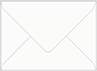 Metallic Linen White A7 Envelope 5 1/4 x 7 1/4 - 50/Pk