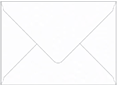 Bright White Dutch Felt A7 Envelope 5 1/4 x 7 1/4 - 50/Pk