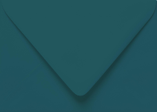 Gmund #91 Teal Blue Outer #7 Envelope 5 1/2 x 7 1/2  - 81 lb - 50/Pk