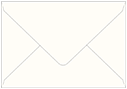 Linen Natural White A8 Envelope 5 1/2 x 8 1/8 - 50/Pk