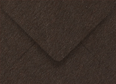 Colorplan Bitter Chocolate A9 Envelope 5 3/4 x 8 3/4 - 91 lb . - 50/Pk
