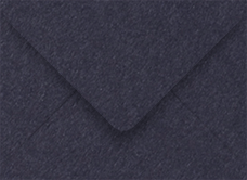 Colorplan Imperial Blue (Navy) 4 Bar Envelope 3 5/8 x 5 1/8 - 91 lb . - 50/Pk