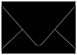 Ultra Black 4 Bar Envelope 3 5/8 x 5 1/8 - 50/Pk