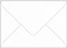 Bright White Dutch Felt 4 Bar Envelope 3 5/8 x 5 1/8 - 50/Pk