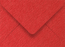 Colorplan Bright Red (Rouge) Outer #7 Envelope 5 1/2 x 7 1/2 - 91 lb . - 50/Pk