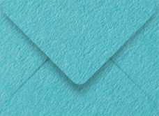 Colorplan Turquoise (South Beach) Outer #7 Envelope 5 1/2 x 7 1/2 - 91 lb . - 50/Pk