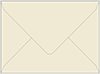 Ecru White Lettra Outer #7 Envelope 5 1/2 x 7 1/2 - 50/Pk