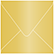 Gold Square Envelope 2 3/4 x 2 3/4 - 25/Pk