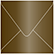 Bronze Square Envelope 2 3/4 x 2 3/4 - 25/Pk