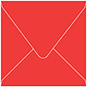 Colorplan Bright Red (Rouge) Square Envelope 4 1/4 X 4 1/4  - 91 lb . - 50/Pk