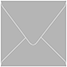 Pewter Square Envelope 4 1/4 x 4 1/4 - 25/Pk