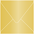 Gold Square Envelope 4 1/4 x 4 1/4 - 25/Pk