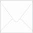 Bright White Dutch Felt Square Envelope 4 1/4 x 4 1/4 - 25/Pk