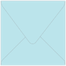 Colorplan Turquoise (South Beach) Square Envelope 5 X 5  - 91 lb . - 50/Pk
