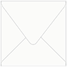 Metallic Linen White Square Envelope 5 x 5 - 50/Pk