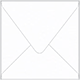 Bright White Dutch Felt Square Envelope 5 1/2 x 5 1/2 - 25/Pk